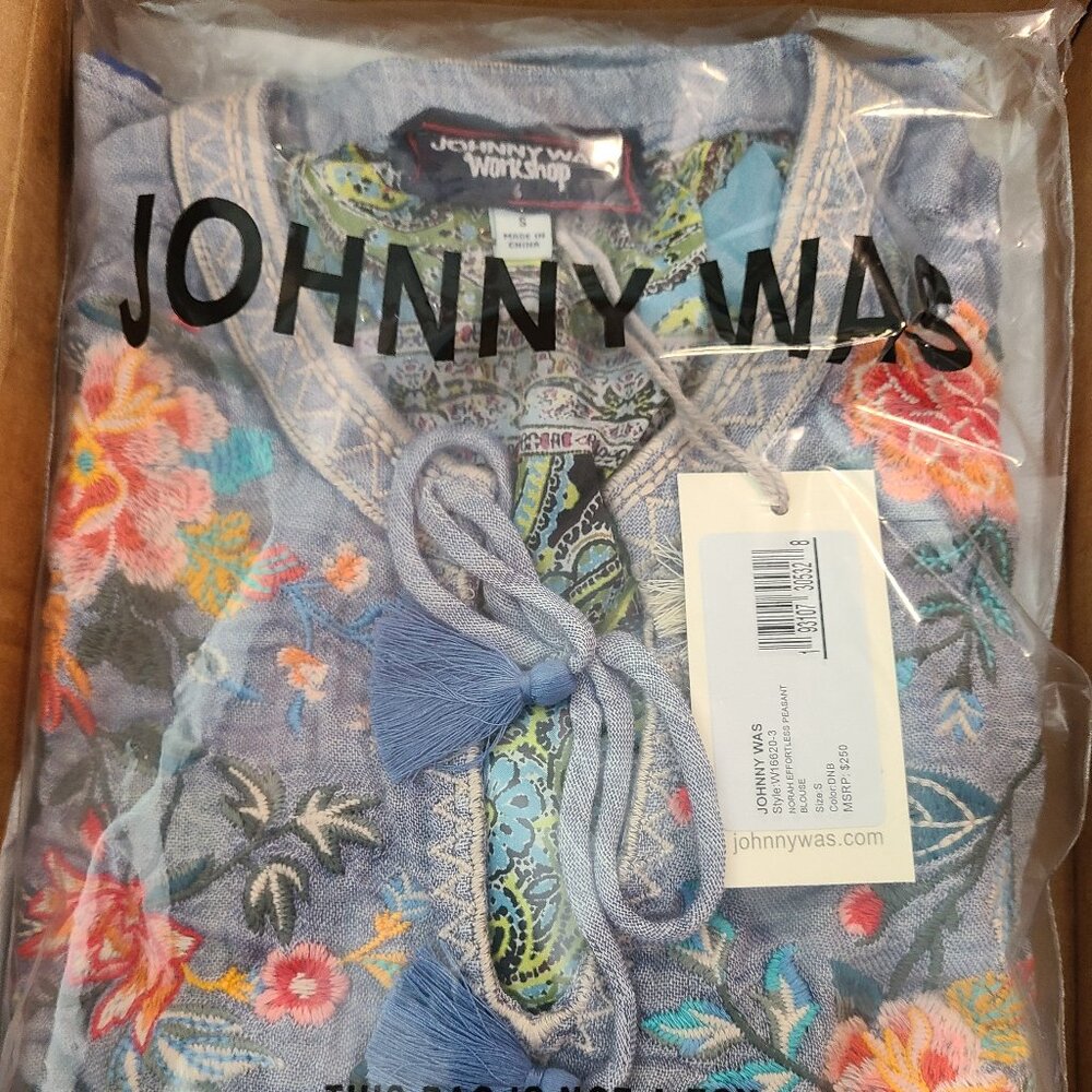 Johnny Was - NWOT | Effortless Blouse | Unopened package | US S